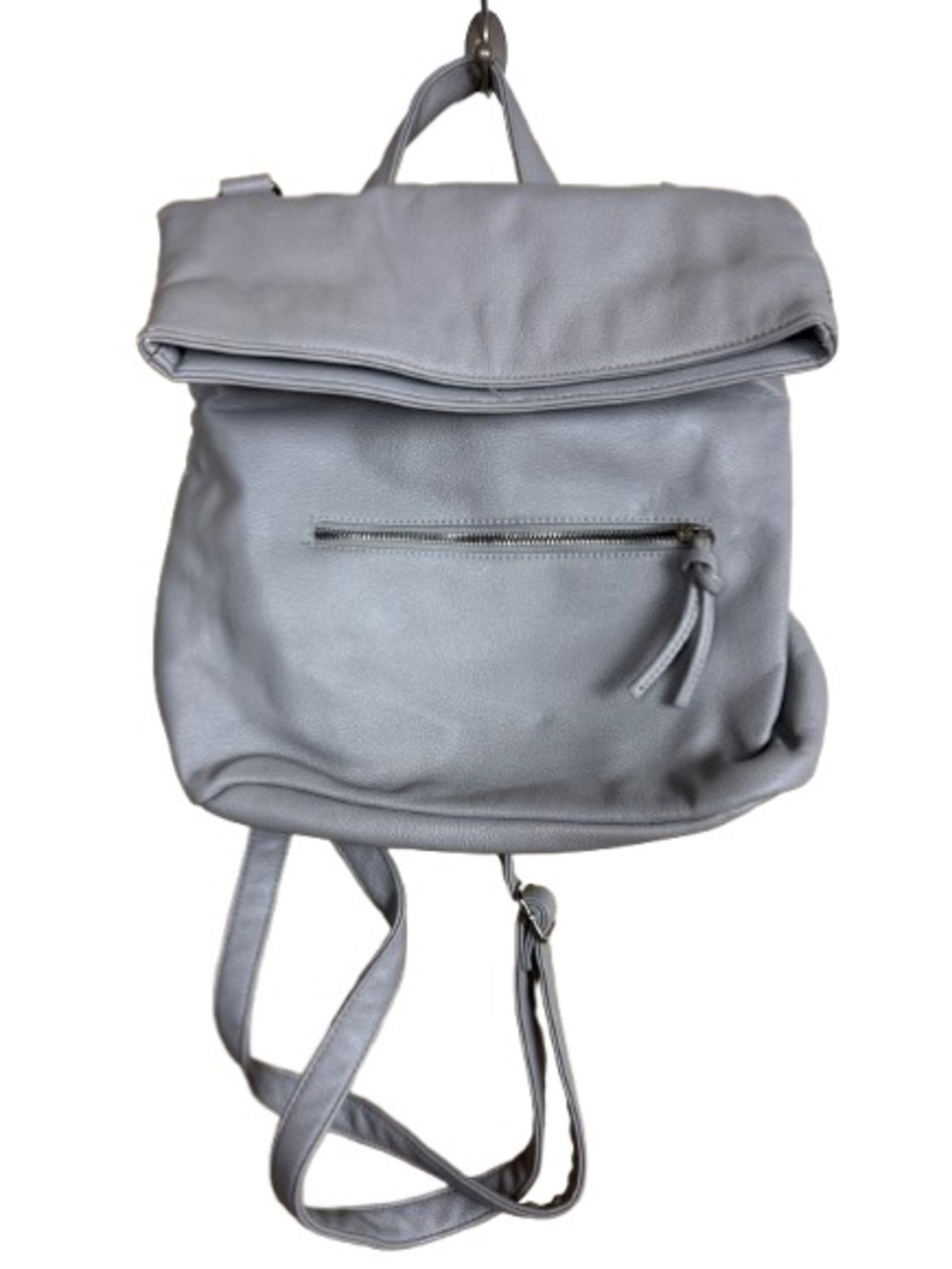 Mossimo Supply Co. Light Gray Fold-Top Backpack
